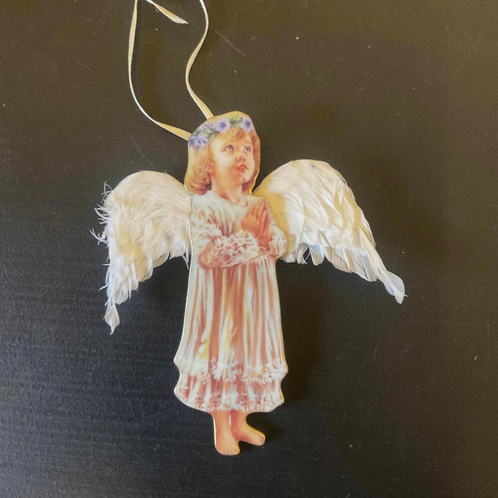 Bradford Editions Nature's Blessing Forth Edition Angel Ornament